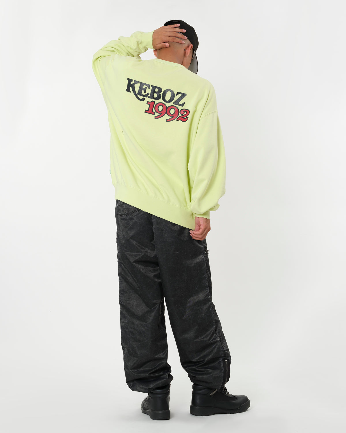 WS WASHED SWEAT CREWNECK