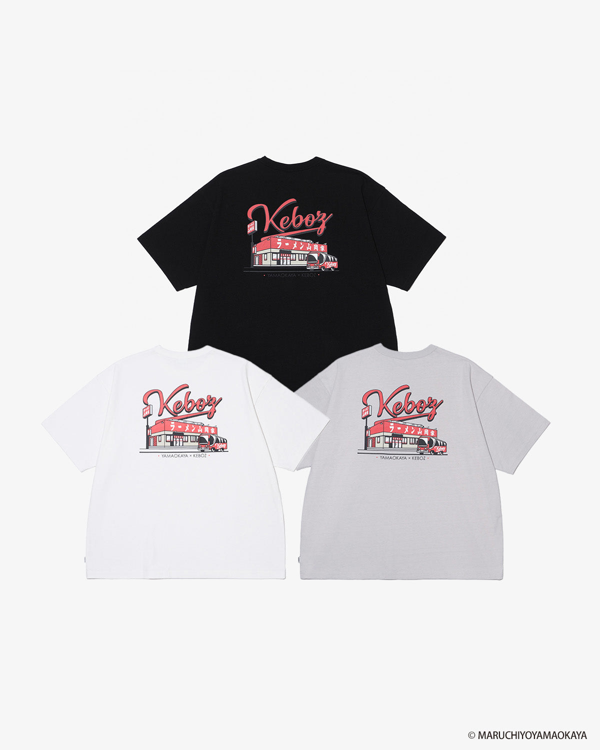 〈即完売品〉Needles x Keboz コラボ ベスト ジッパー付き 山岡家 × KEBOZ SHOP S/S TEE