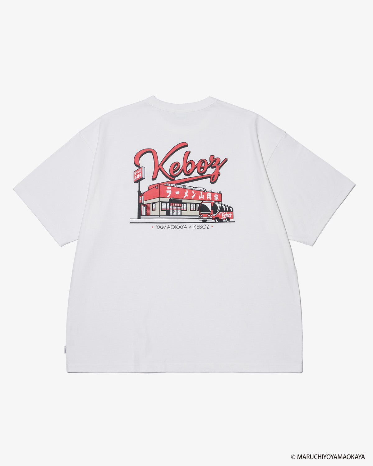 山岡家 × KEBOZ SHOP S/S TEE