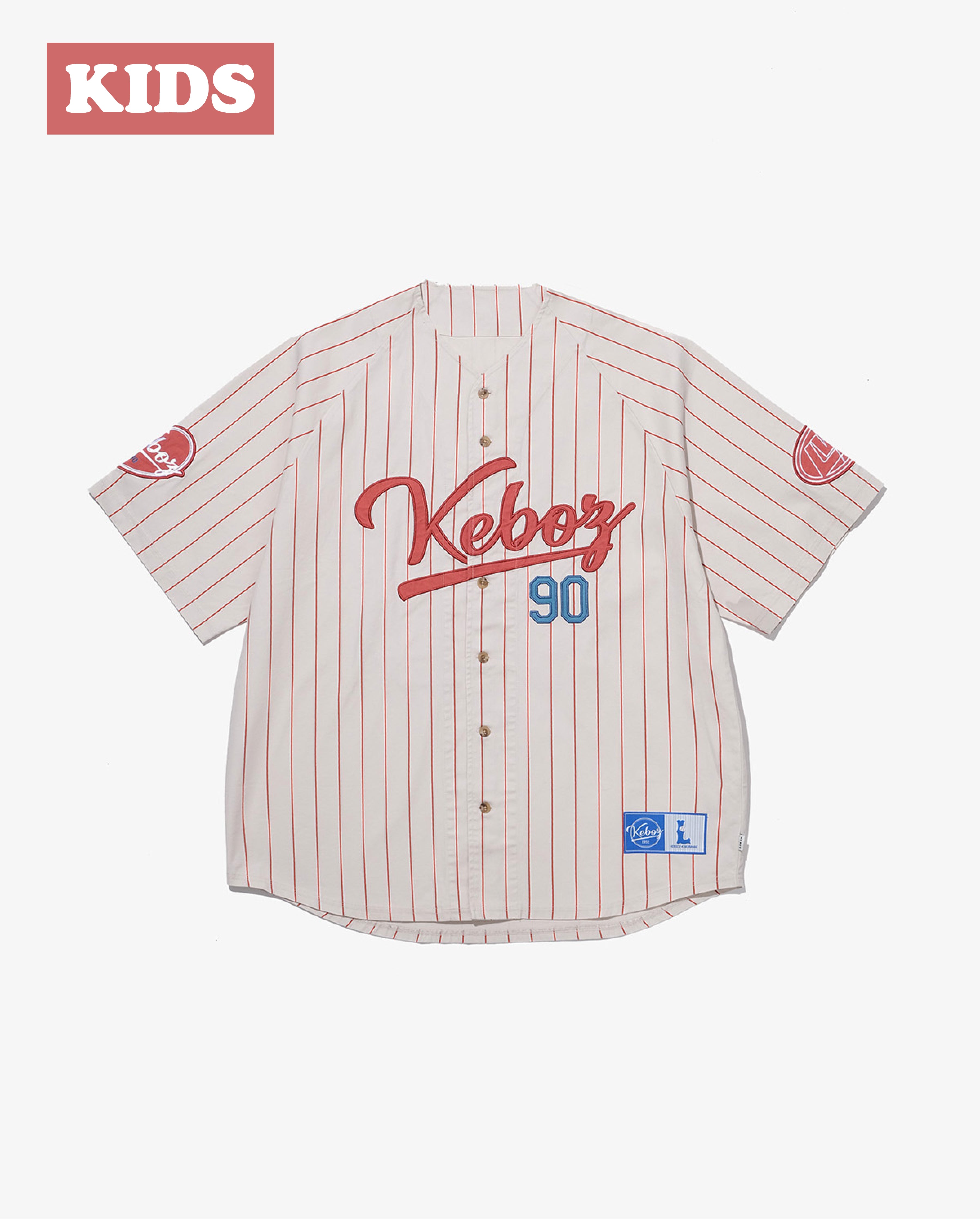 【KIDS】SPACE LOV3 × KEBOZ BASEBALL JERJEY