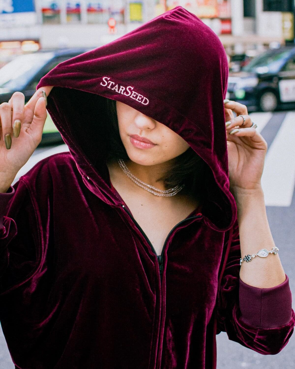 SS×KBZ VELOUR HOODIE