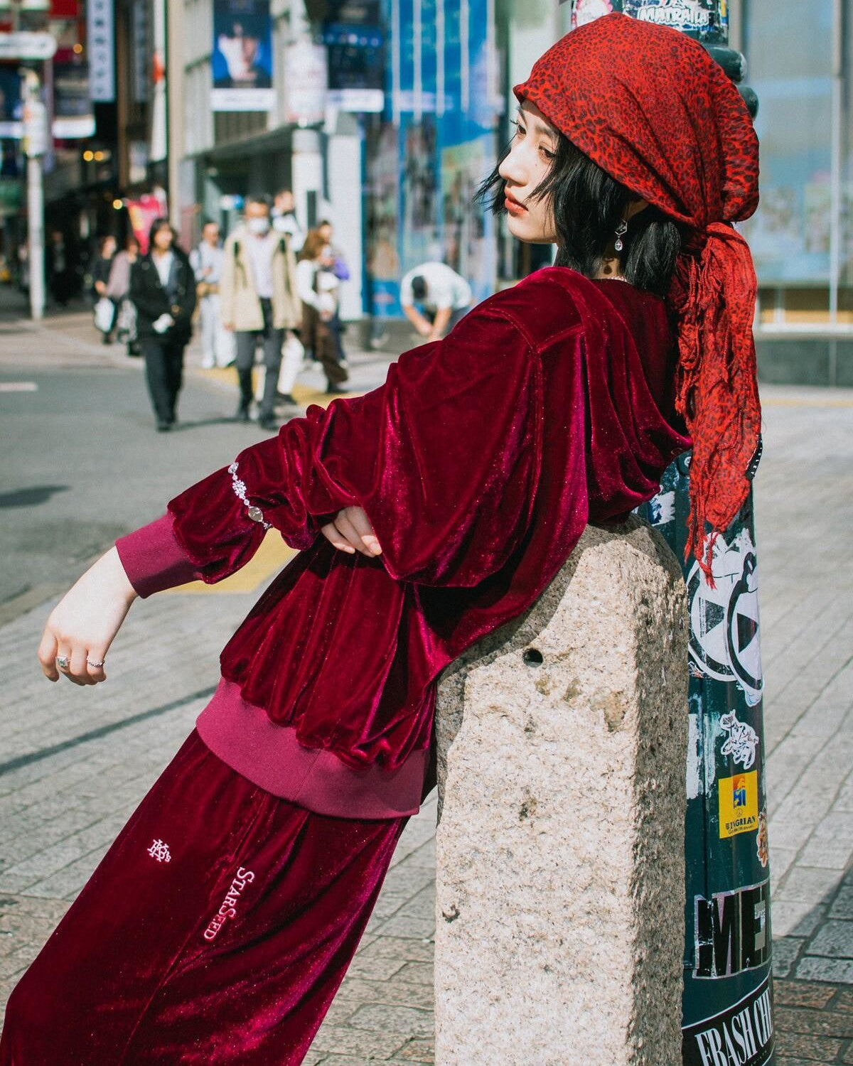 SS×KBZ VELOUR PANTS