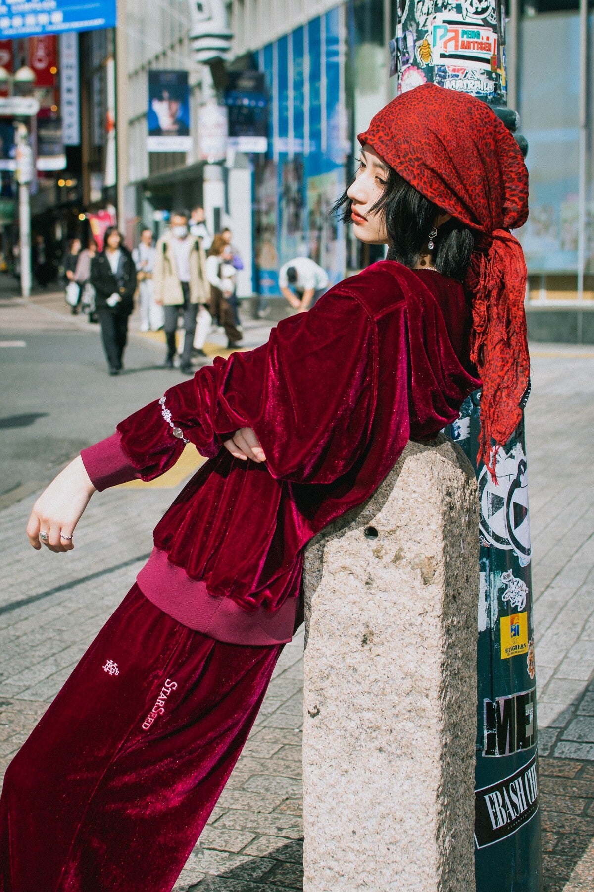 SS×KBZ VELOUR PANTS