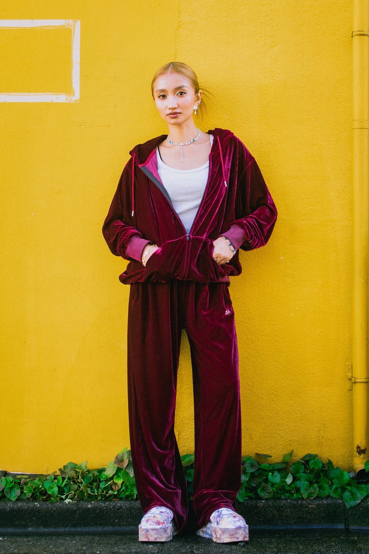 SS×KBZ VELOUR PANTS