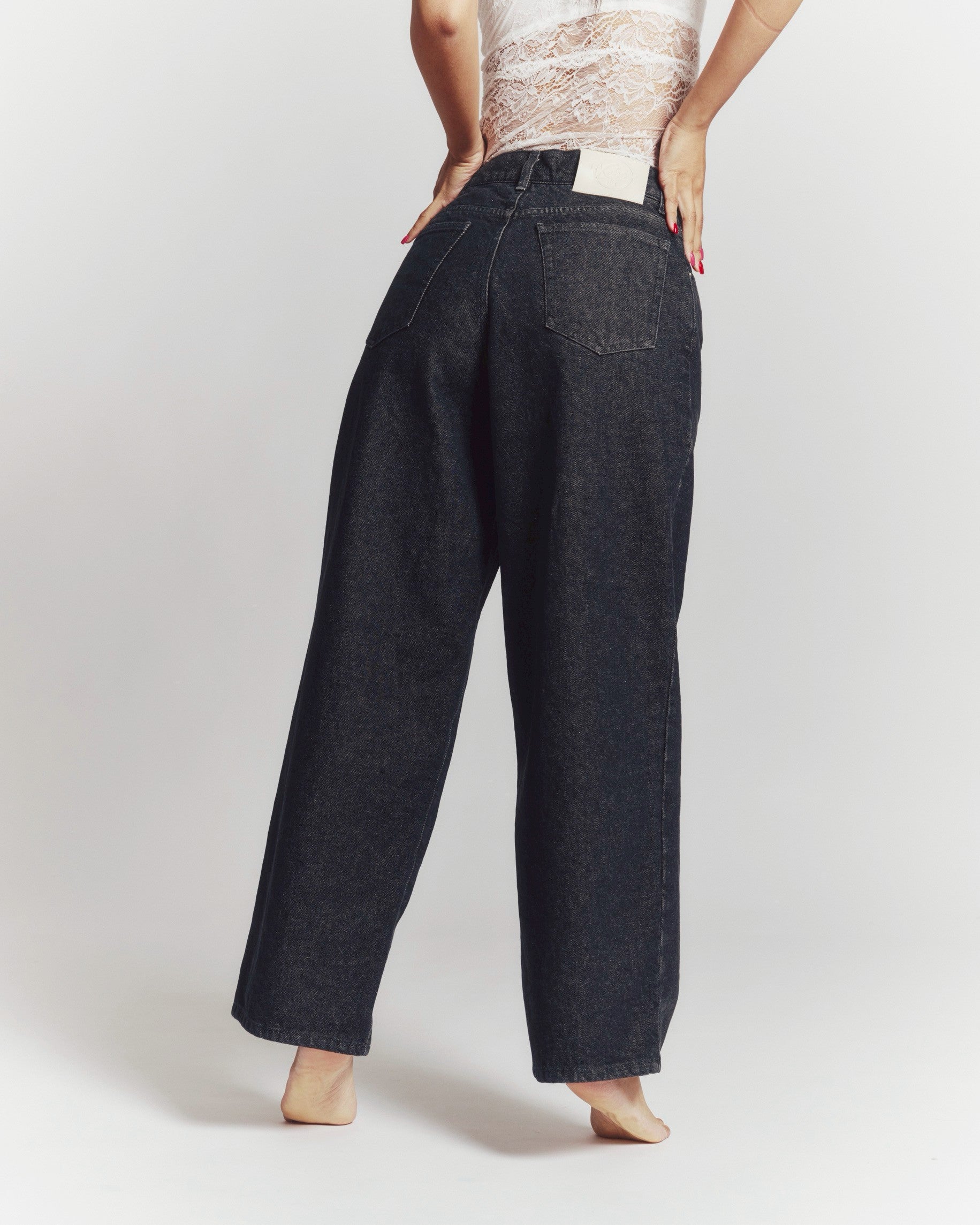 BABY BAGGY FIT DENIM PANTS