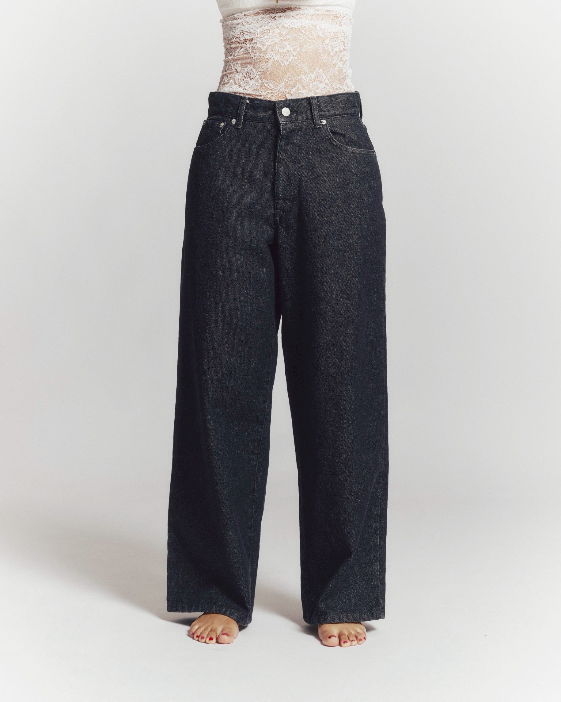 BABY BAGGY FIT DENIM PANTS