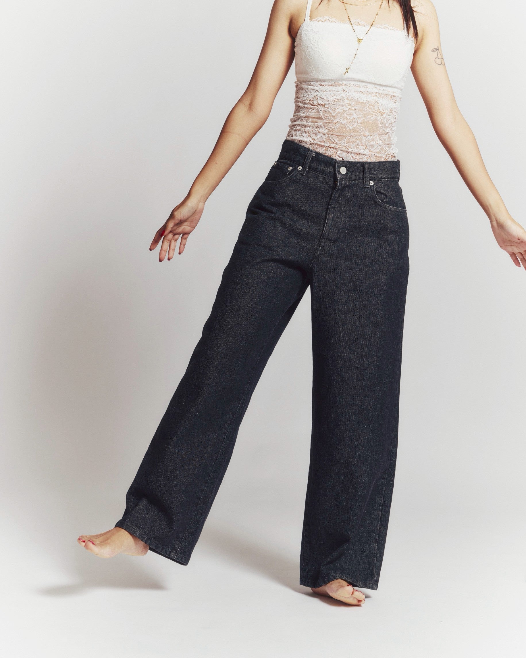 BABY BAGGY FIT DENIM PANTS