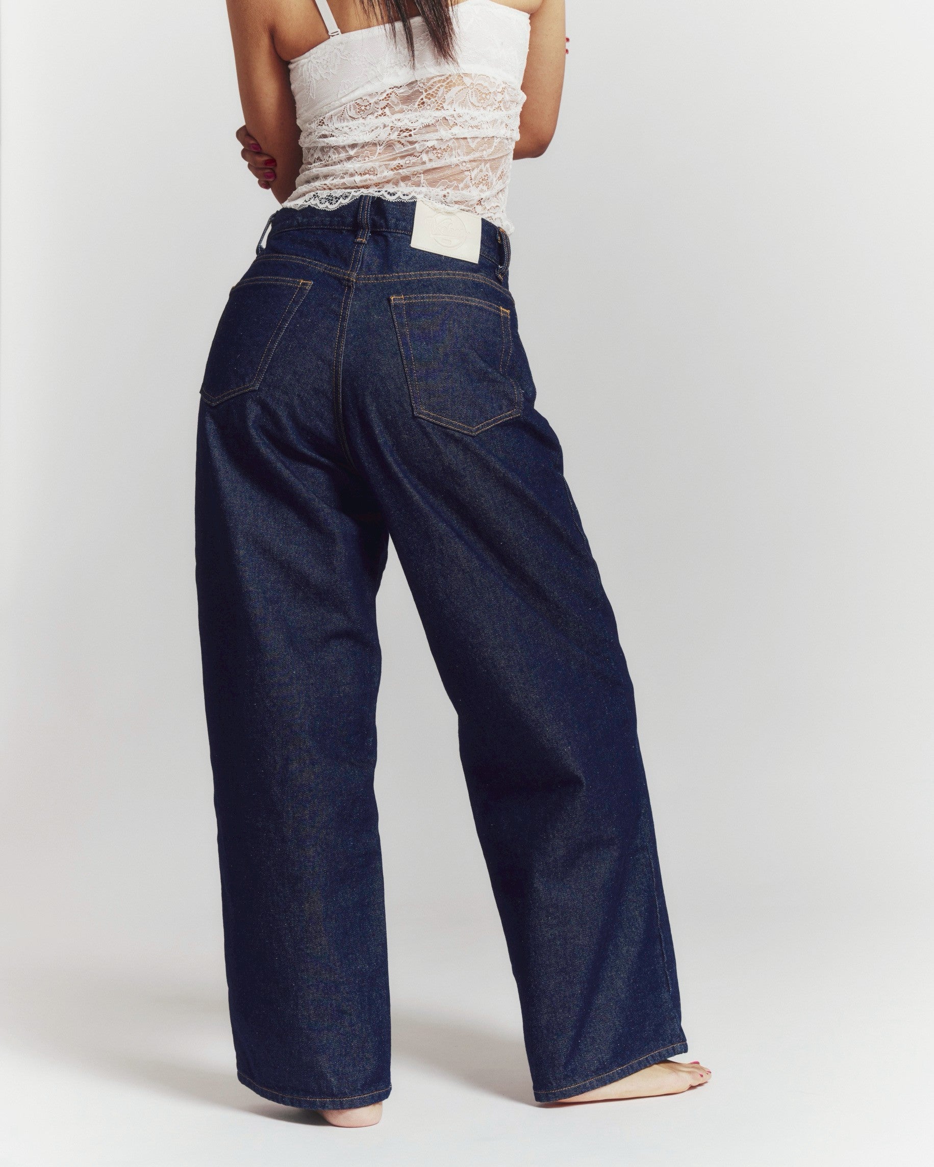 BABY BAGGY FIT DENIM PANTS