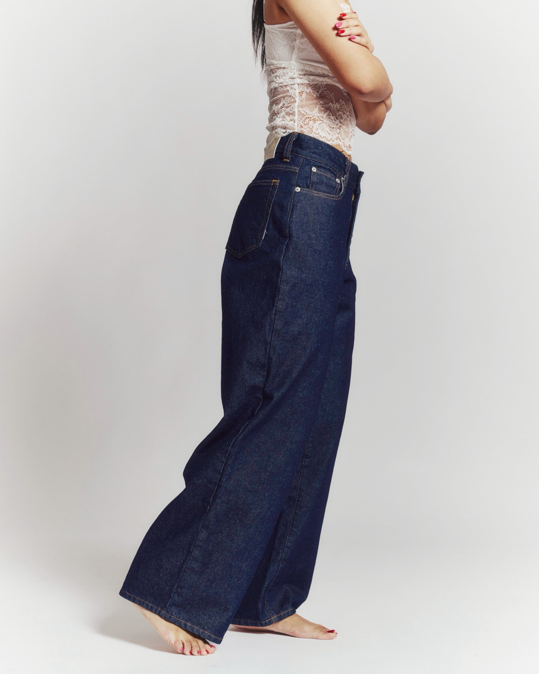 BABY BAGGY FIT DENIM PANTS