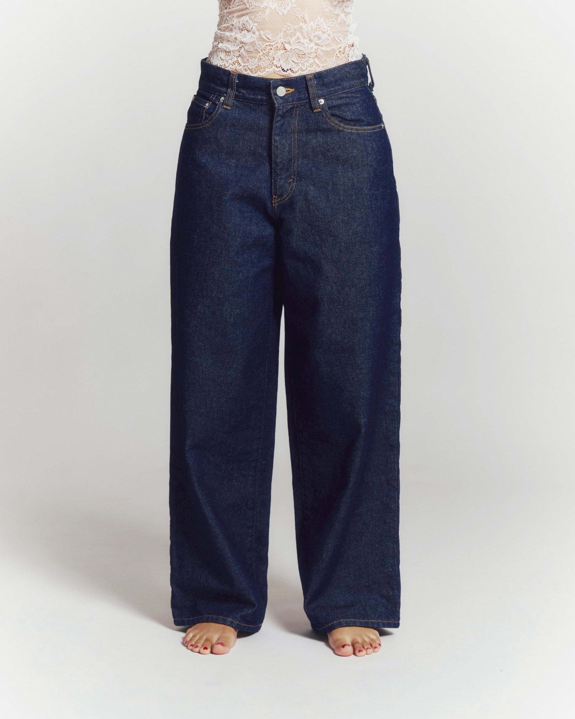 BABY BAGGY FIT DENIM PANTS
