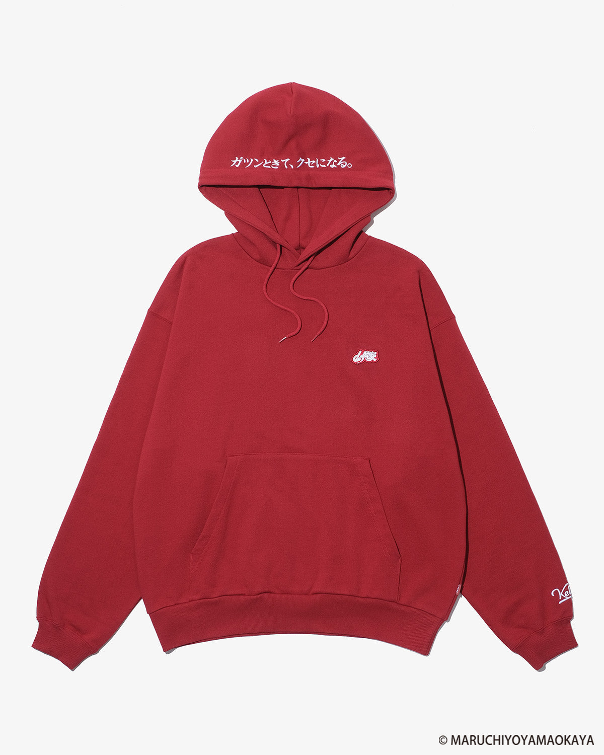 山岡家 × KEBOZ LOGO WAPPEN SWEAT HOODIE