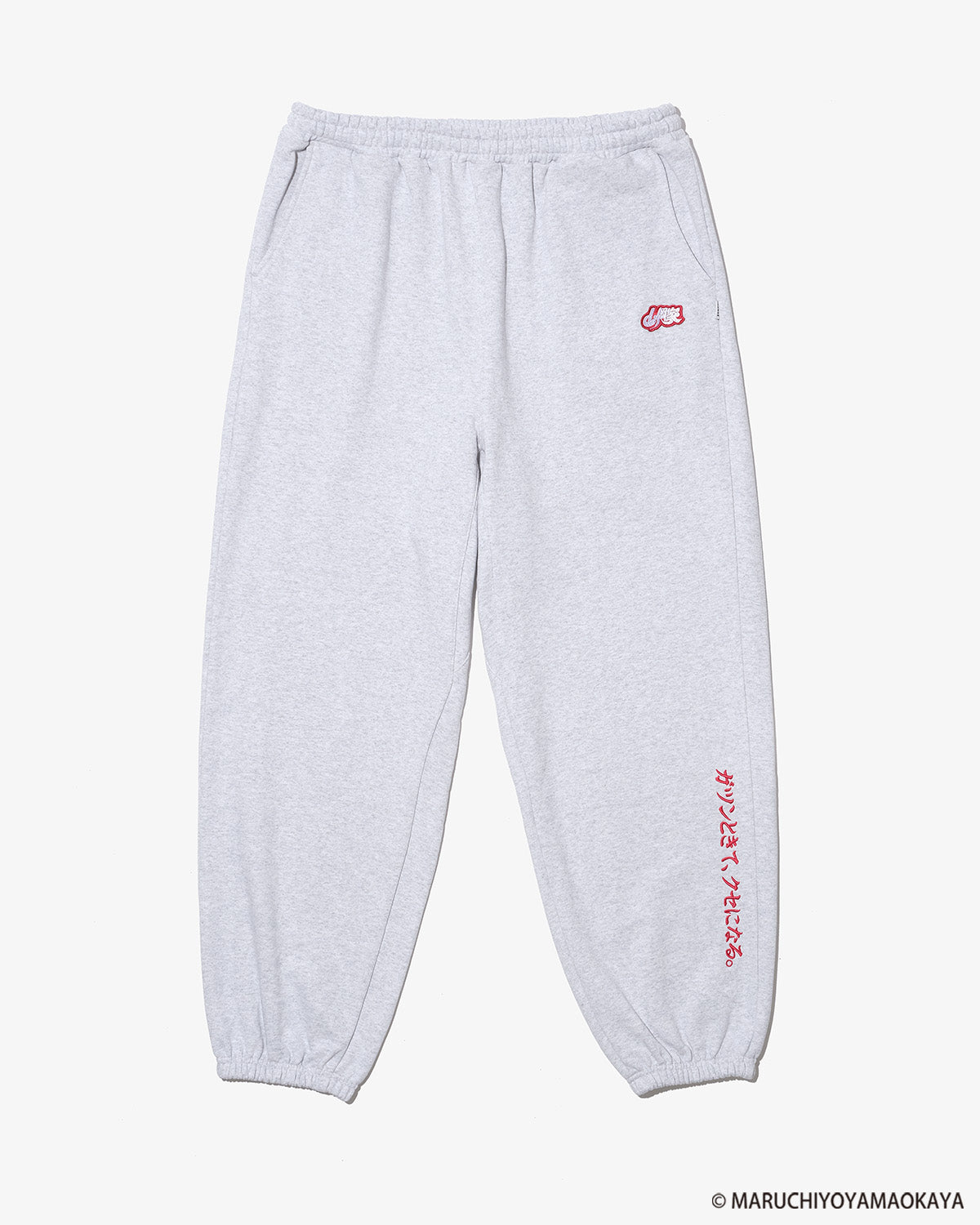 山岡家 × KEBOZ LOGO WAPPEN SWEAT PANTS