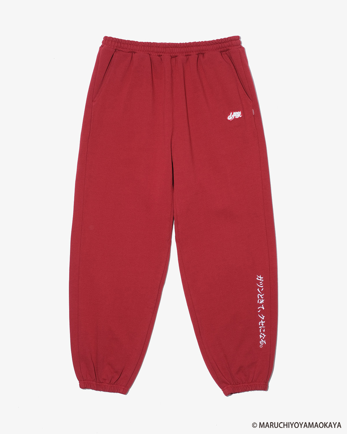 山岡家 × KEBOZ LOGO WAPPEN SWEAT PANTS