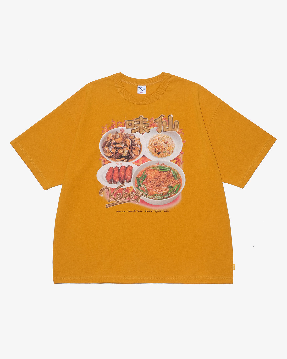 味仙 × KEBOZ MENU S/S TEE