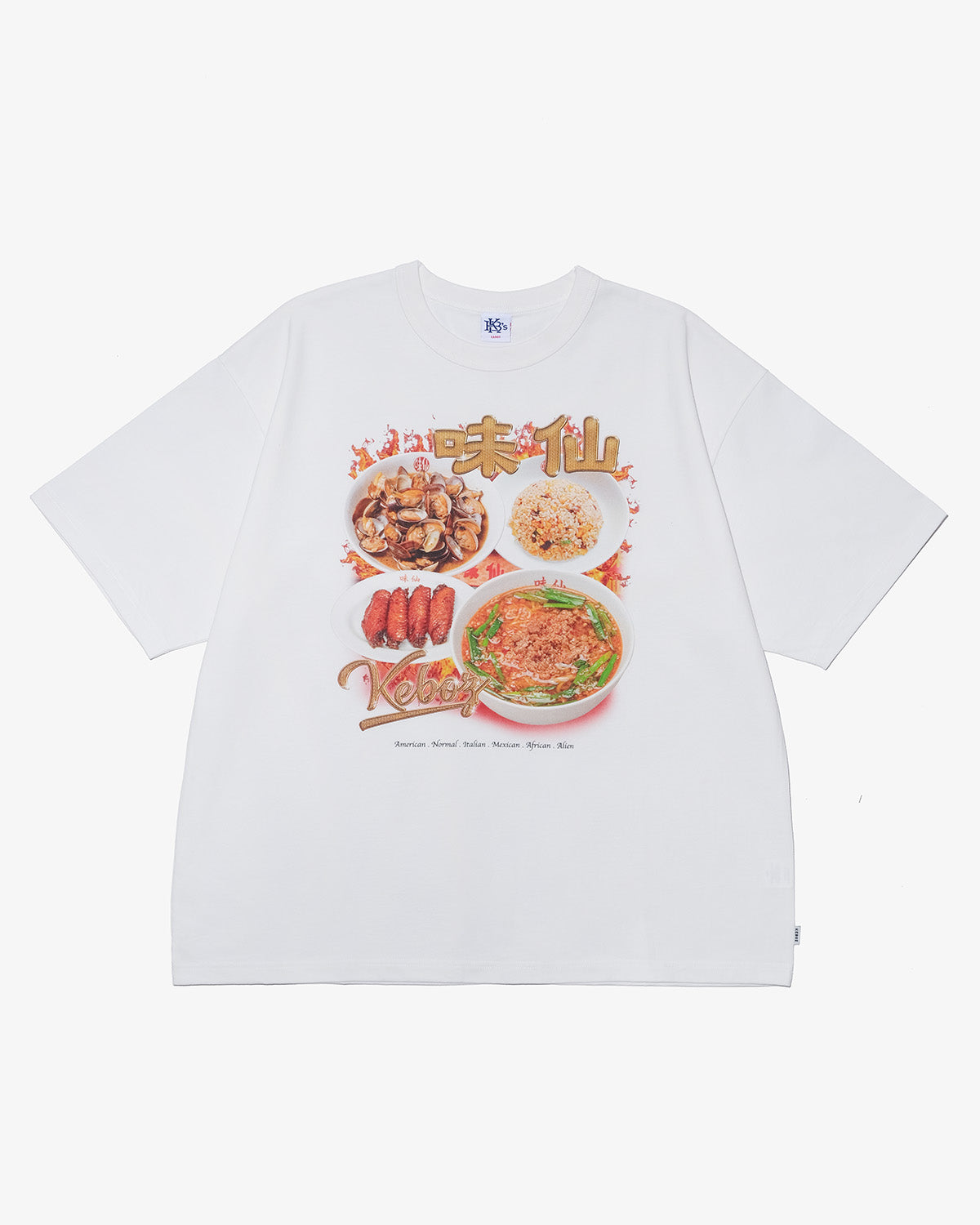 味仙 × KEBOZ MENU S/S TEE