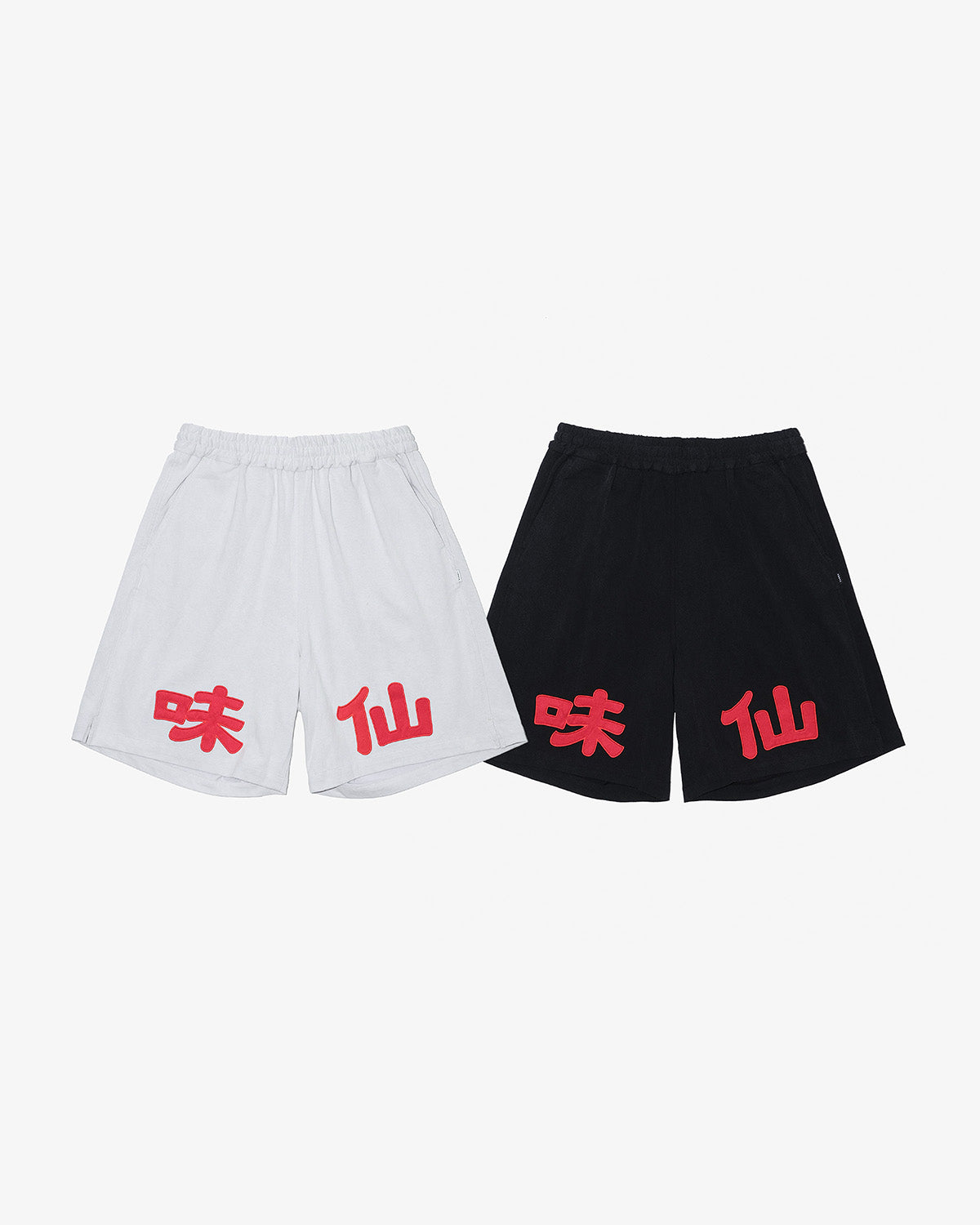 味仙 × KEBOZ WASHED TENJIKU SHORTS