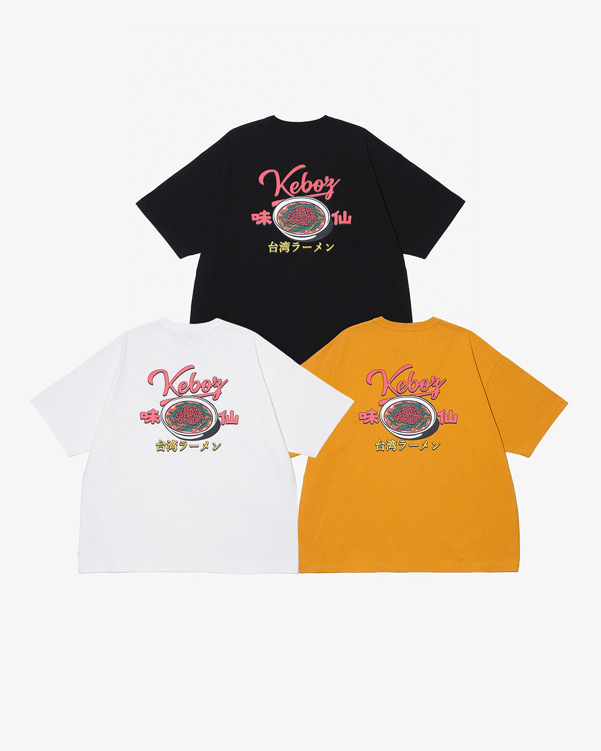味仙 × KEBOZ 台湾ラーメン S/S TEE