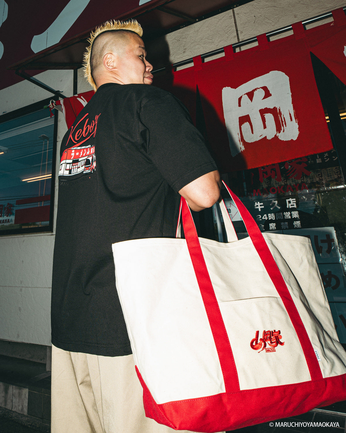 山岡家 × KEBOZ TOTE BAG