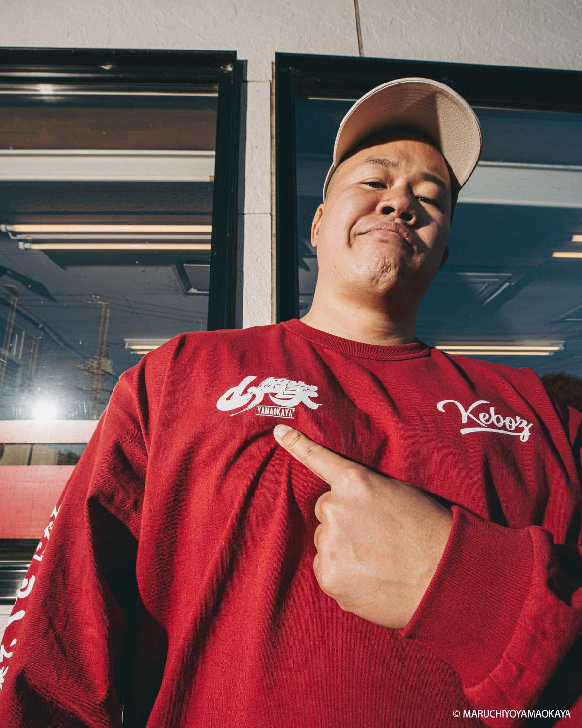 山岡家 × KEBOZ LOGO CAP