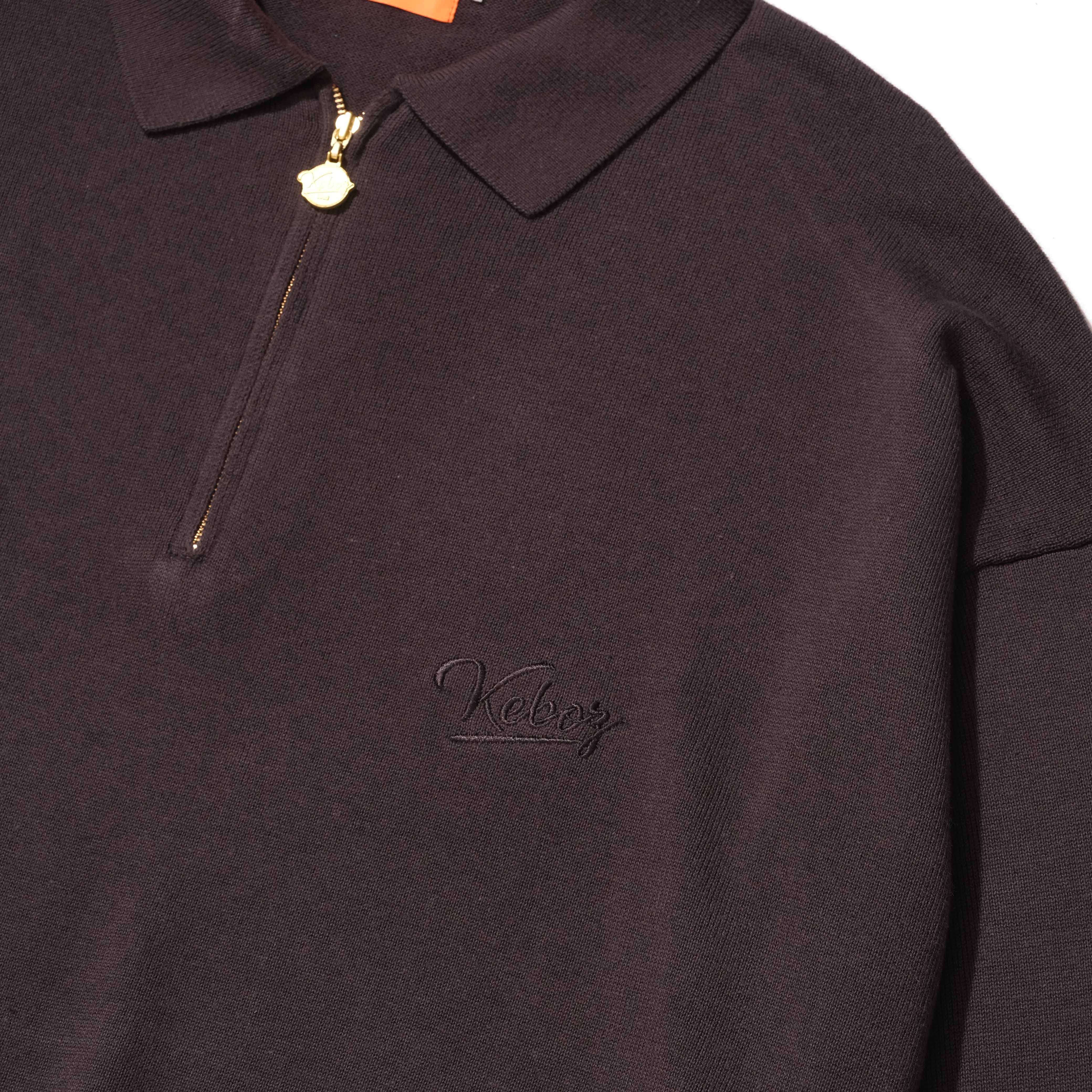 L/S Polo Knit
