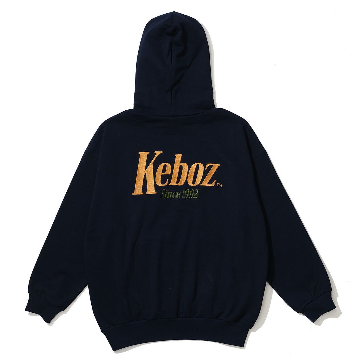 レアモデル KEBOZ STRIPED SWEAT ブルー XL ストライプ - パンツ