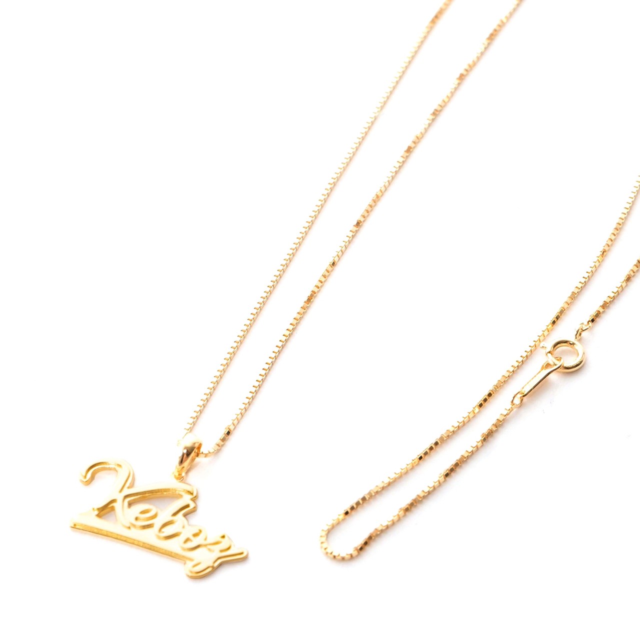 图标徽标项链[黄金]